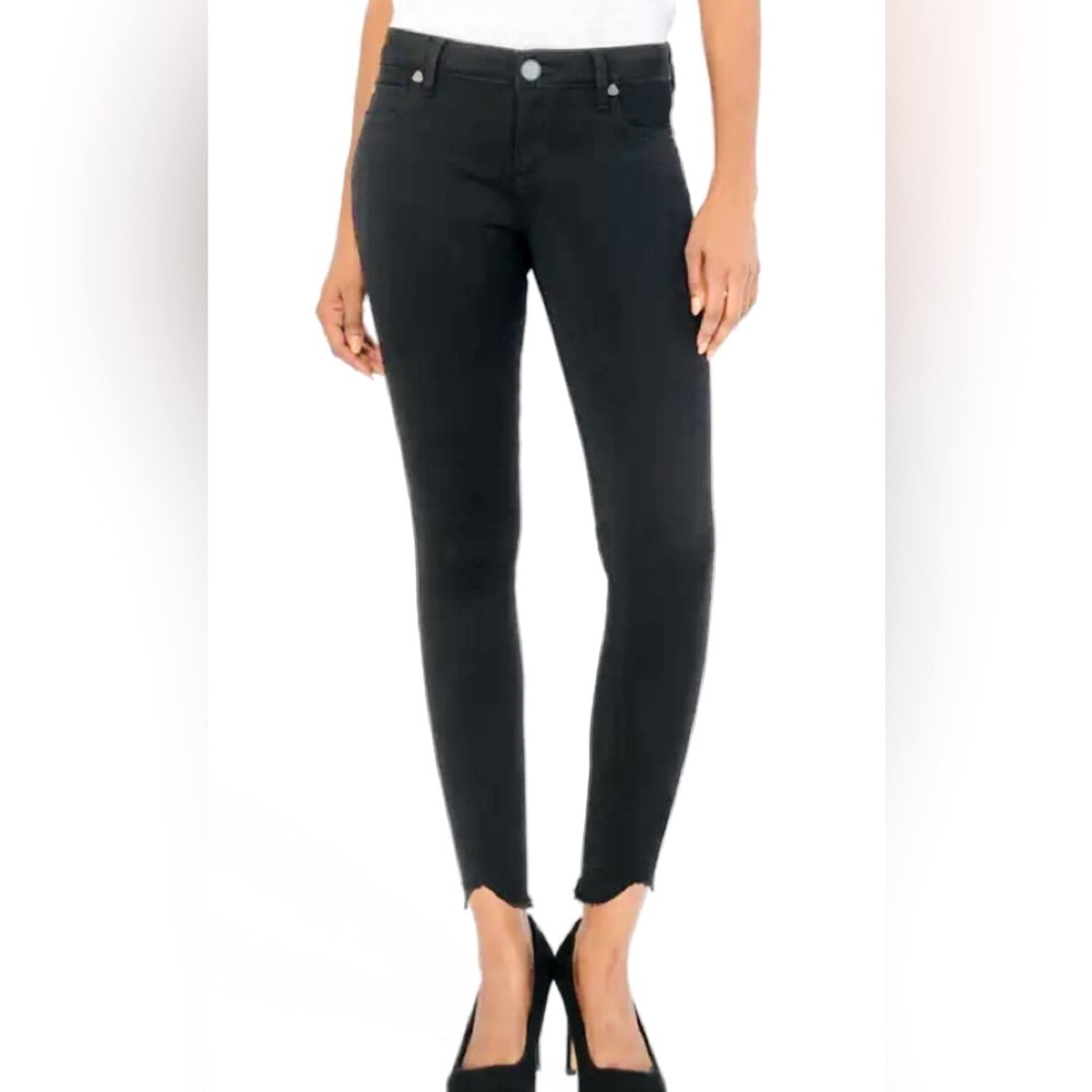 KUT from the Kloth Carlo skinny black jeans NWT, size 14